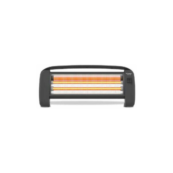 ESTUFA SUELO TAURUS PR-2 SLIM HH1201 CUARZO 2 TUBOS 1200W - Imagen 2