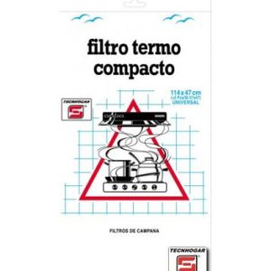 FILTRO CAMPANA TECNHOGAR 2 UD. ESPUMA 90CM 00809