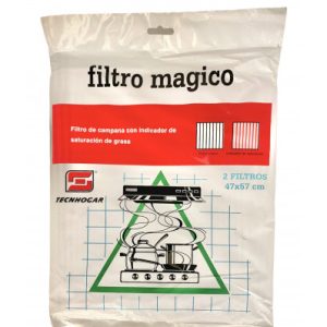 FILTRO MAGICO CAMPANA TECNHOGAR 00807 2UDS 57X47CM