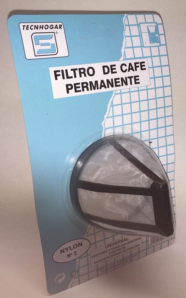 FILTRO PERMANENTE CAFETER.TECNHOGAR NYLON 778 4-6T - Imagen 2