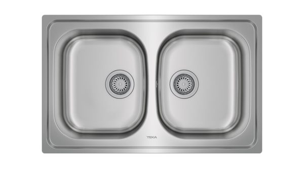 FREGADERO TEKA UNIVERSE 80 T-XP 2C 115040007 SIN AGUJERO