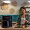 FREIDORA S/ACEITE CECOTEC A01_EU01_100501 CECOFRY&GRILL DUOHEAT 8000 - Imagen 7
