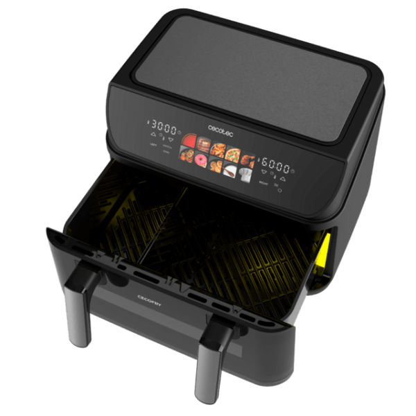 FREIDORA SIN ACEITE CECOTEC A01_EU01_100842 CECOFRY&GRILL DOBLE RESIS - Imagen 6