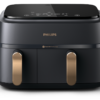 FREIDORA SIN ACEITE PHILIPS NA352/00 2750W 9L DIGITAL D.CESTA (3+6) N - Imagen 3