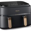 FREIDORA SIN ACEITE PHILIPS NA352/00 2750W 9L DIGITAL D.CESTA (3+6) N - Imagen 6