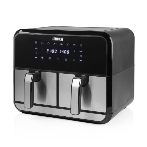 FREIDORA SIN ACEITE PRINCESS 01.182074.01.001 8L (4L+4L) 2400W DIGITAL - Imagen 7