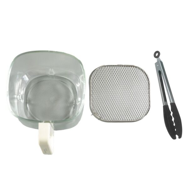 FREIDORA SIN ACEITE SOGO FRE-SS-10870 4,5L DIGITAL CRISTAL C/PINZAS - Imagen 5