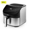 FREIDORA SIN ACEITE SOGO FRE-SS-10875 8L DIGITAL INOX C/PINZAS - Imagen 3