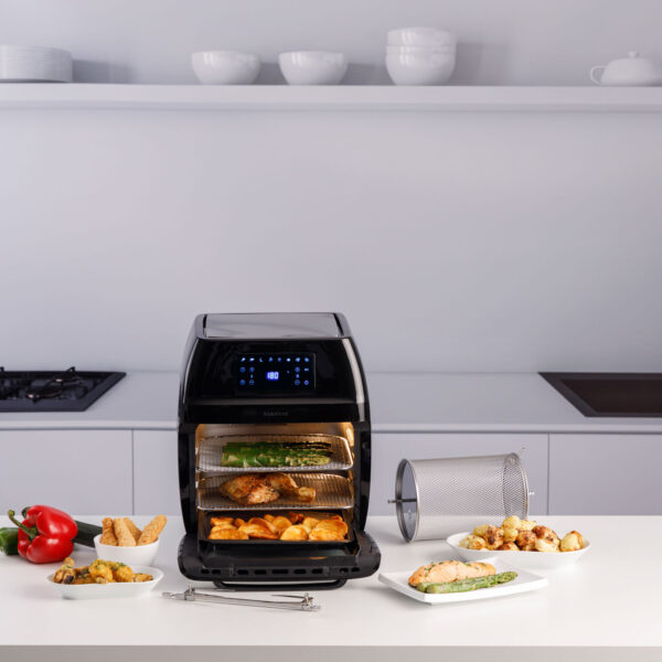 FREIDORA SIN ACEITE TAURUS AIR FRY DIGITAL GRILL 12L 973.981.000 - Imagen 12