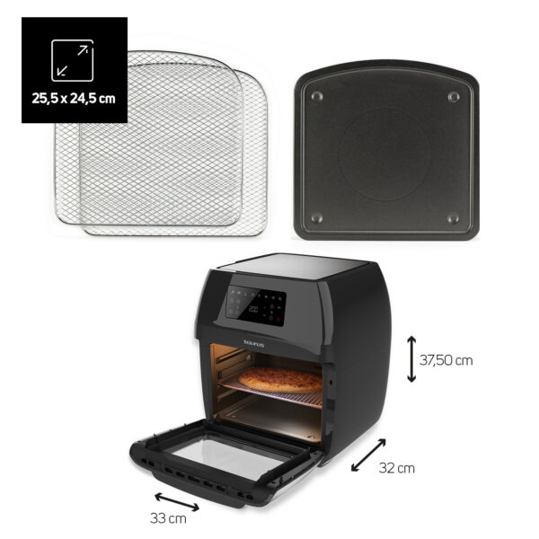 FREIDORA SIN ACEITE TAURUS AIR FRY DIGITAL GRILL 12L 973.981.000 - Imagen 7