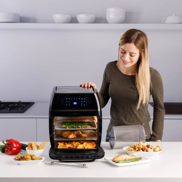 FREIDORA SIN ACEITE TAURUS AIR FRY DIGITAL GRILL 12L 973.981.000 - Imagen 9