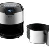 FREIDORA SIN ACEITE TEFAL EY401D15 4,2L 1500W INOX - Imagen 5