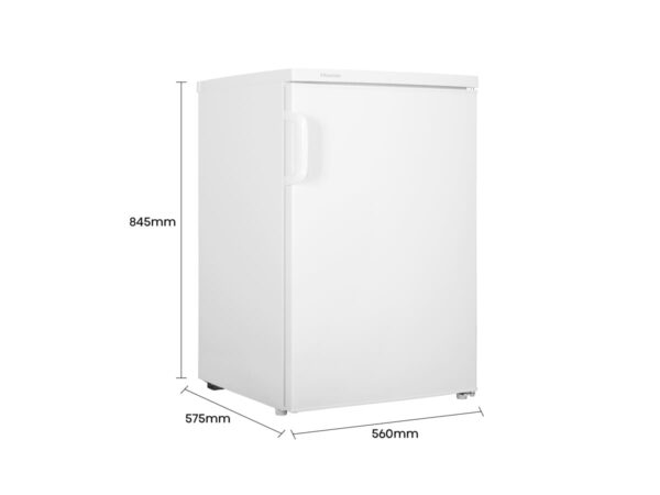 FRIGORIFICO 1P. HISENSE RL170D4AWE 84,5X56 CICLICO E BCO 133L - Imagen 5