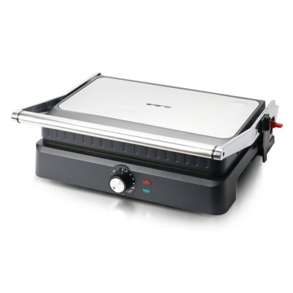 GRILL EMERIO CG-130859 34X24 INOX APERTURA 180º 2200W - Imagen 5