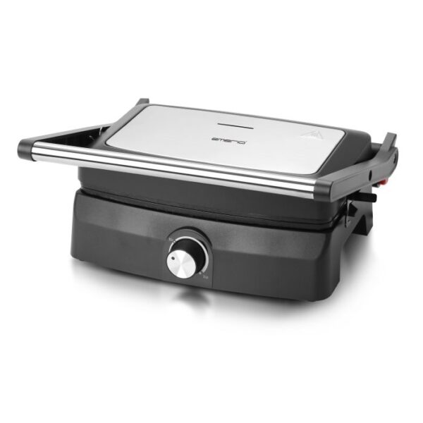 GRILL EMERIO CG-130861 23X14,5 INOX APERTURA 180º 750W - Imagen 5