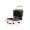 GRILL PANINI FLAMA 4963FL 22,5X13 PLACAS EXTRAIB.ROSA - Imagen 5