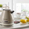 HERVIDOR ARIETE 1L VINTAGE 2000W 2868/03 BEIGE - Imagen 5