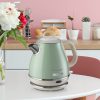 HERVIDOR ARIETE 1L VINTAGE 2000W 2868/04 VERDE - Imagen 4