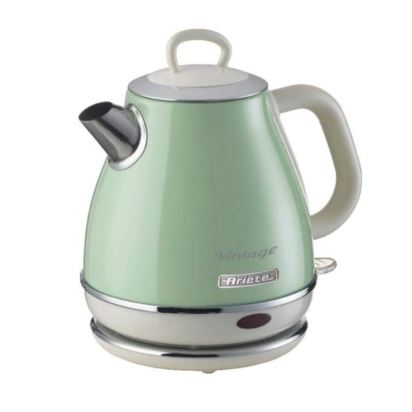 HERVIDOR ARIETE 1L VINTAGE 2000W 2868/04 VERDE