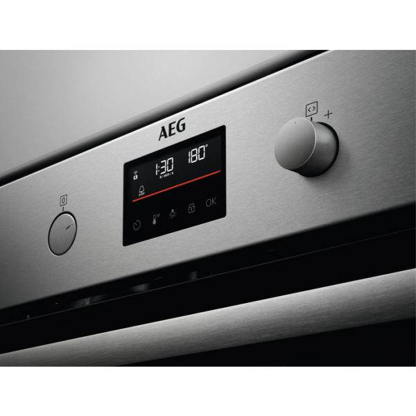 HORNO AEG BPB331161M MULTI.9 A+ INOX PIRO 72L GUIAS TELESCOP. - Imagen 5