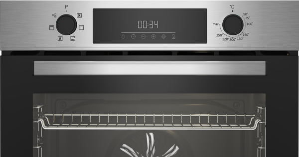 HORNO BEKO BBIE123001XD MULTIF.6 A GUIA TELESC. HIDROLISIS INOX - Imagen 2