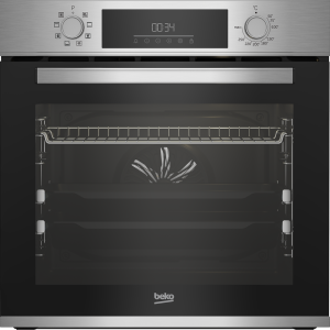 HORNO BEKO BBIM12301X MULT.8 A 3D 72L 2.GUIAS TELESC. HIDROLISIS INOX