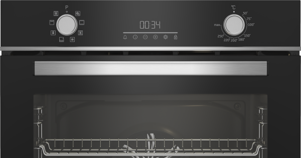 HORNO BEKO BBIM13300XD MULTIF.8 A 72L GUIA TELESC. HIDROLISIS NEGRO - Imagen 2