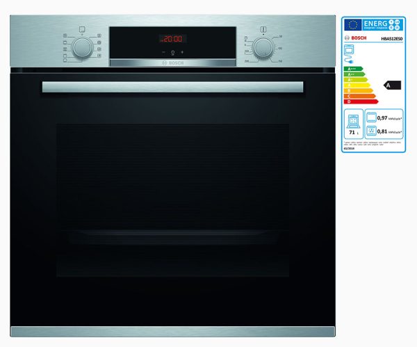 HORNO BOSCH HBA512ES0 MULT.7 A 71L INOX - Imagen 5