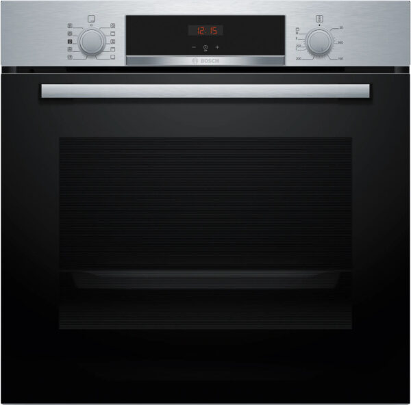 HORNO BOSCH HQA514ES3 MULT.8 A+ C/VAPOR HIDRO 71L CRIST.NGO INOX