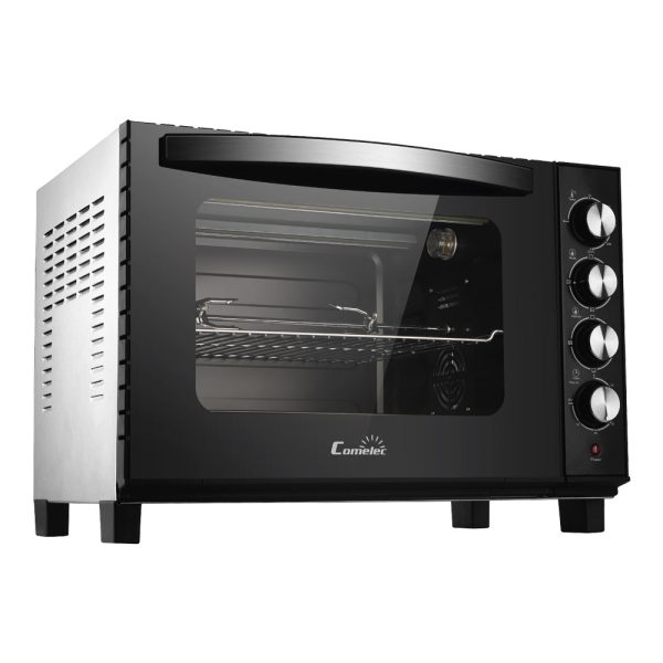 HORNO COMELEC HO6050IE 60L INOX CONV.RUST.LUZ RESIST.M BAND.ESMALT. - Imagen 2