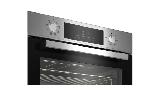 HORNO COMPACTO BEKO BBCM12300X MULTIF.8 3D GUIA TELESC.HIDROLISIS INOX - Imagen 3