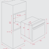 HORNO COMPACTO CONVENC. TEKA HBC535 A+ 48L INOX 41531010 - Imagen 2