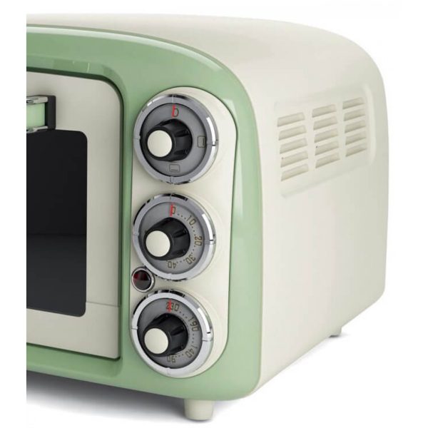 HORNO SOBREMESA ARIETE 18L VINTAGE 979/04 VERDE C/GRILL - Imagen 2