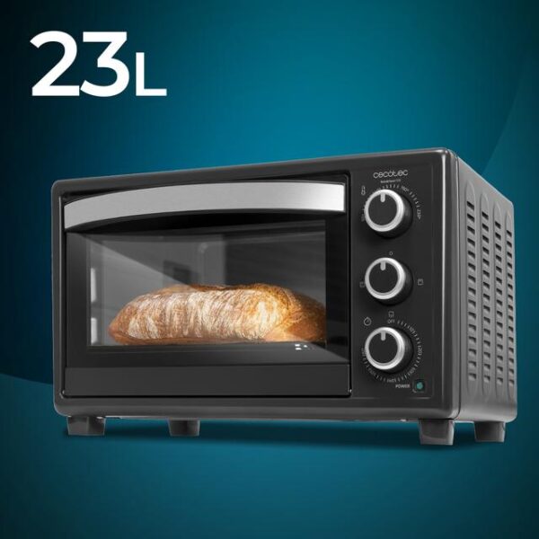 HORNO SOBREMESA CECOTEC 03817 BAKE&TOAST 2300 23L 1500W NGO - Imagen 2