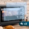 HORNO SOBREMESA CECOTEC 03817 BAKE&TOAST 2300 23L 1500W NGO - Imagen 5