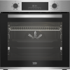 HORNO+INDUCCION BEKO BBSE12340XD MULTIF.6 A INOX C/LIMPIEZA VAPOR