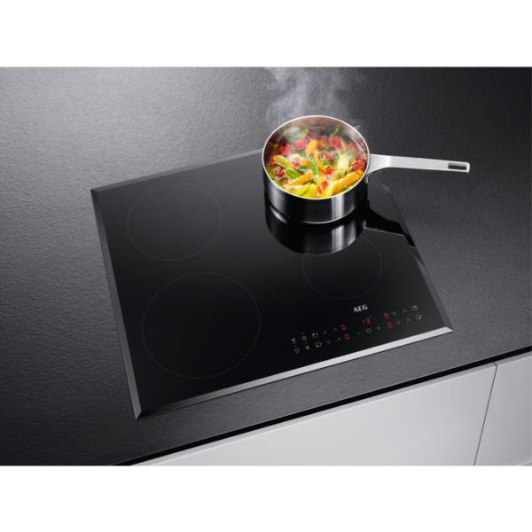 INDUCCION AEG IKS6330DFB 3F Z.28CM BISEL HOB2HOOD 7350W 60CM - Imagen 9