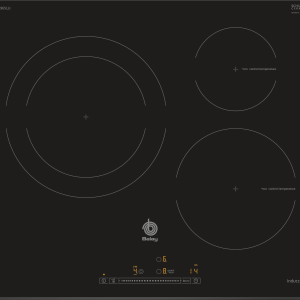 INDUCCION BALAY 3EB965LU 3F Z.28CM BISEL 7400W 60CM NGA