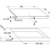 INDUCCION HISENSE I6337C 3F.ZONA 32CM 7100W - Imagen 2
