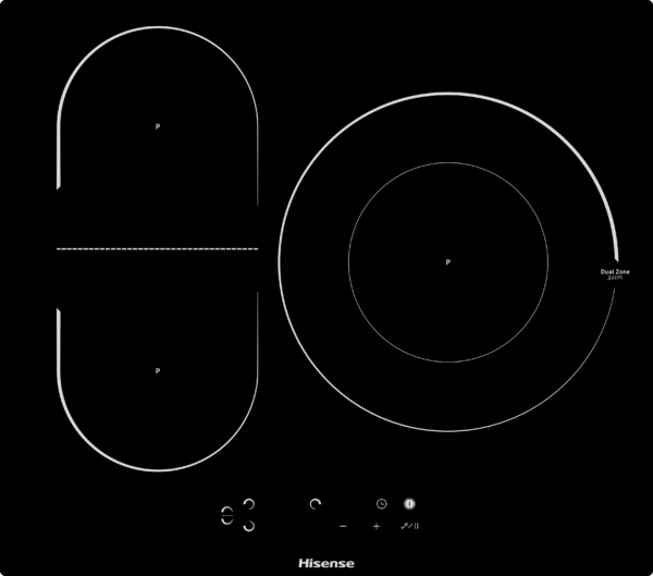 INDUCCION HISENSE I6337C 3F.ZONA 32CM 7100W