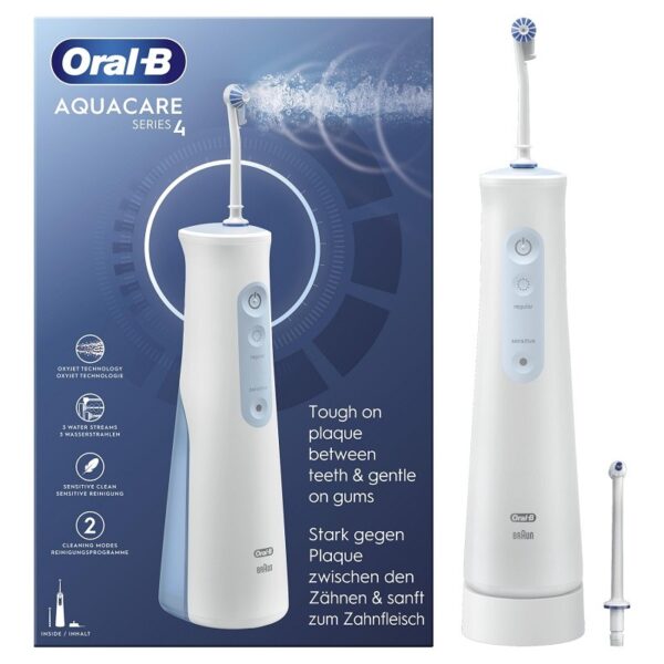 IRRIGADOR DENTAL ORAL B AQUA CARE 4 INALAMBRICO - Imagen 3