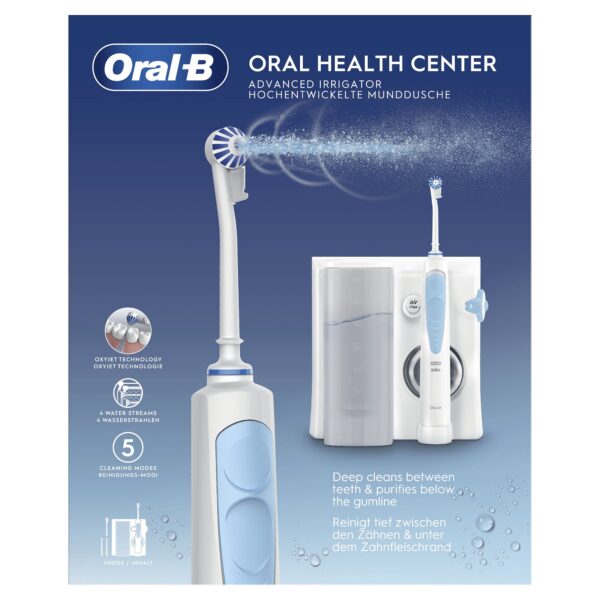 IRRIGADOR DENTAL ORAL B OXYJET MD20 - Imagen 3