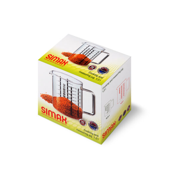 JARRA MEDIDORA TECNHOGAR 01659 RECTA MICRO 1L - Imagen 3