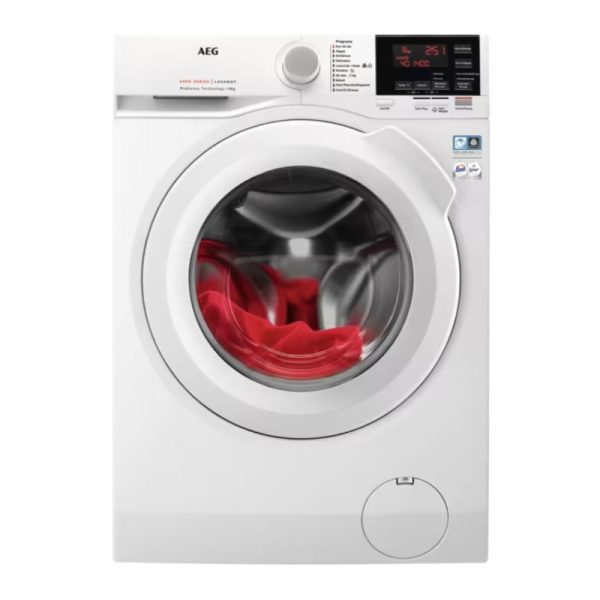 LAVADORA AEG L6FSG841P 8KG 1400RPM B PROSENSE - Imagen 10