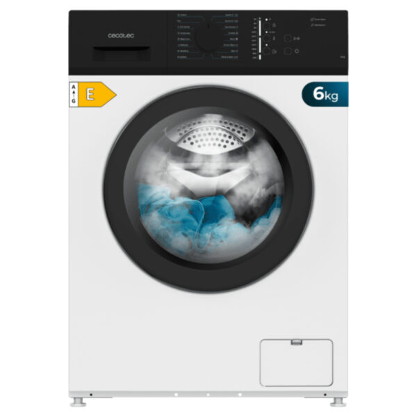 LAVADORA CECOTEC 01296 BOLERO DRESSCODE 620 6KG 1000RPM E BCA - Imagen 13