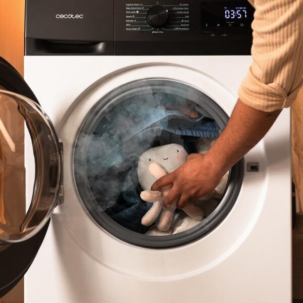 LAVADORA CECOTEC 02474 BOLERO DRESSCODE 120700 12KG 1400RPM A INVERTE - Imagen 6