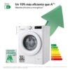 LAVADORA LG F4WR5009A3W 9KG 1400RPM A C/VAPOR INV. BCA - Imagen 2