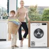 LAVADORA LG F4WR5009A3W 9KG 1400RPM A C/VAPOR INV. BCA - Imagen 12