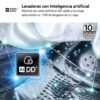 LAVADORA LG F4WR5009A3W 9KG 1400RPM A C/VAPOR INV. BCA - Imagen 3