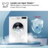 LAVADORA LG F4WR5009A3W 9KG 1400RPM A C/VAPOR INV. BCA - Imagen 4